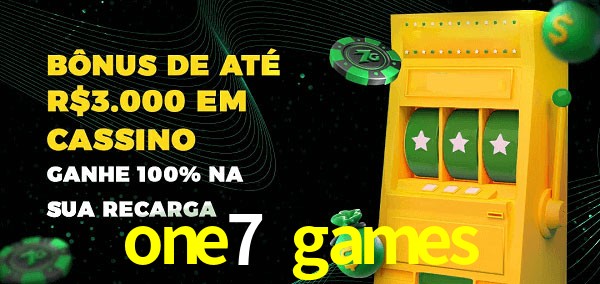 one7 games melhor bônus de depósito