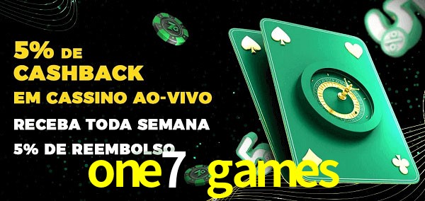 Promoções do cassino ao Vivo one7 games